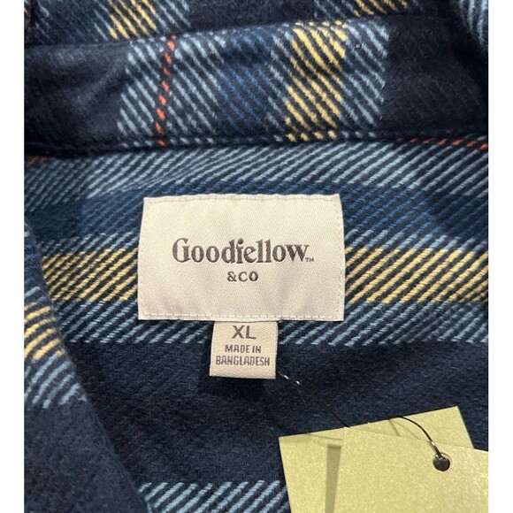 Men’s Goodfellow & Co. Heavyweight Flannel Shirt/Jacket ~ Size: XL ~ NWT - Picture 4 of 6